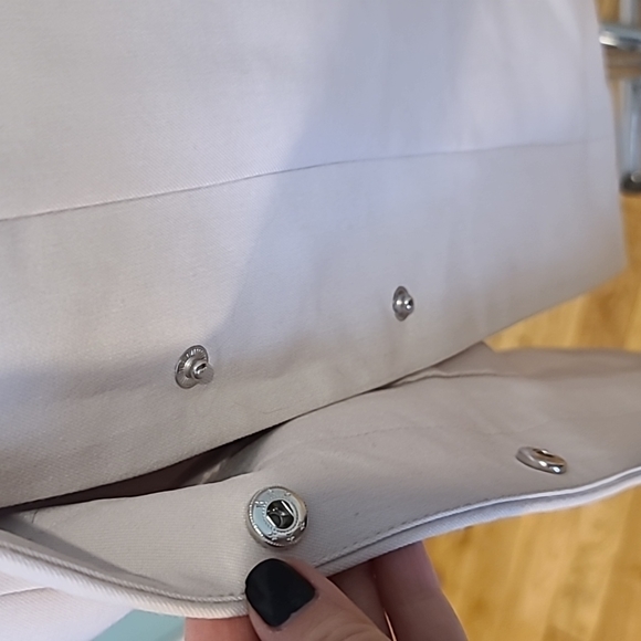 One Fashion By Vila Light Gray Dress Coat XS - Picture 4 of 8